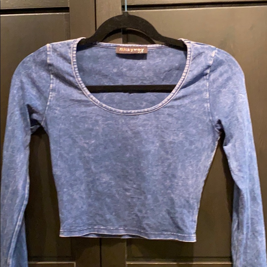 3/$12. Milky Way Cropped Top